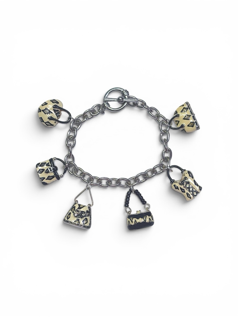 Custom purse charm bracelet 💗